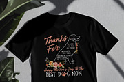 Mother’s Day Dog Mom T-Shirt Design, a Graphic by Vector Portal (Thumbnail 5 of 5)