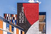 Street mural mockup bundle outdoor, an Advertising Mockup by FoundImages (Thumbnail 14 of 42)
