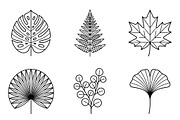 Bundles Set Organic Cosmetic Icons, an Outline Icon by adenpinkstore (Thumbnail 9 of 11)
