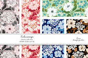 Hydrangea Lace Pattern & Motifs, a Pattern Graphic by Zeesi Design Garden (Thumbnail 6 of 12)