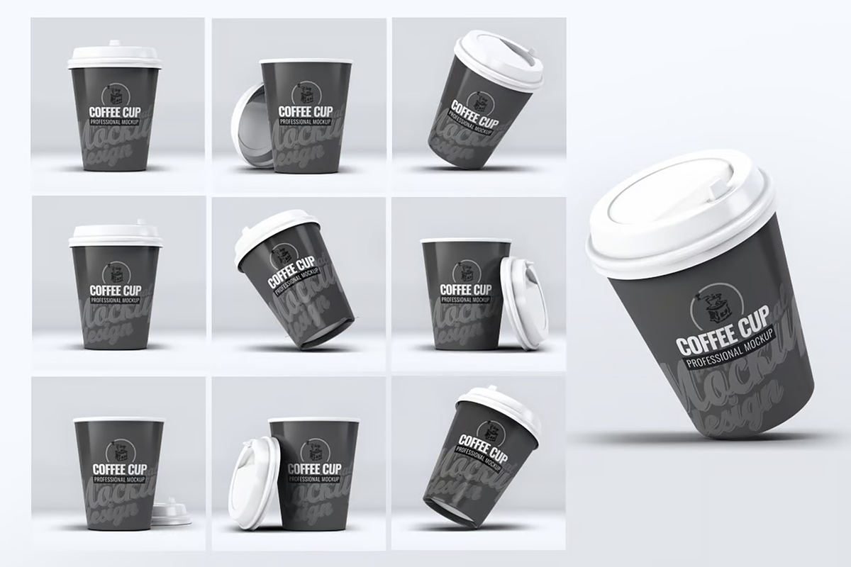 Coffee Cup Mock-Up, a Cups & Container Mockup by Se٧enStudio (Photo 6 of 7)