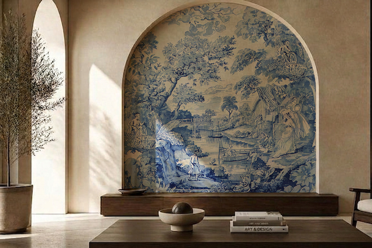 Realistic Wall Texture Mockup, a Household Mockup by elfy creative (Photo 3 of 5)