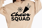 Cheer Mom Svg Bundle, a Graphic by M9 Design (Thumbnail 3 of 10)