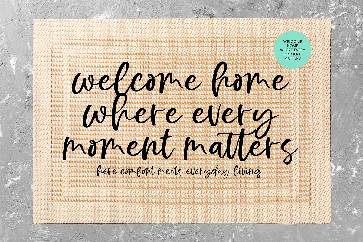 Sugar Blushy Modern Handwritten, a Script Font by Letterena Studios Script (Photo 4 of 10)