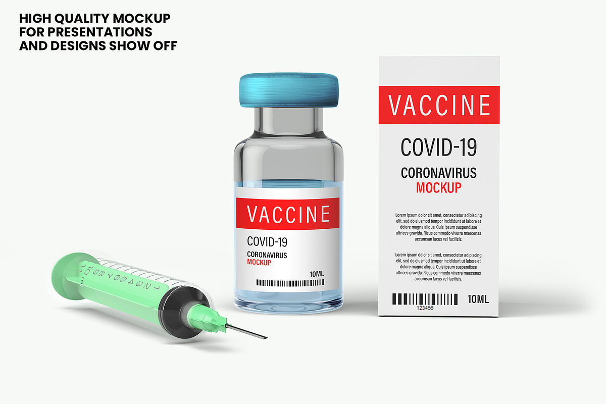 Vial Bottles Mock Up - 9 views, a Packaging Mockup by Illusiongraphic (Photo 2 of 19)
