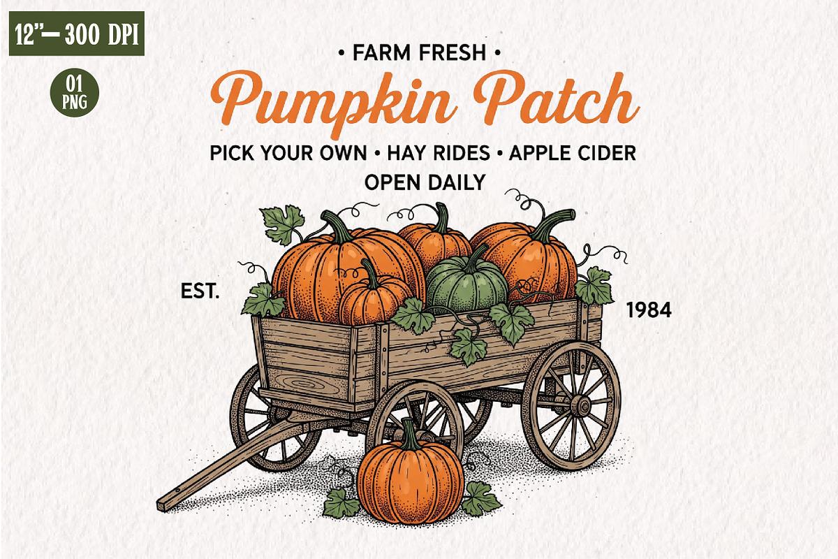 Rustic Fall Farmhouse Sign PNG Bundl, an Illustration by CreationArt (Photo 4 of 11)