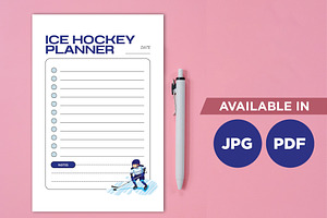 Ice Hockey Planner