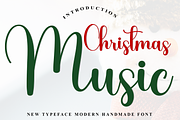 Christmas Music, a Handwritten Font by FreshTypeINK (Thumbnail 1 of 8)