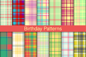 #125 Birthday Patterns Collection