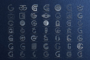Letter G Logo Bundle Monogram Set, a Branding & Logo Template by Pixel Design (Thumbnail 4 of 8)