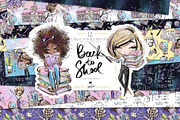 Back to School Teacher Patterns, a Pattern Graphic by KaramfilaS (Thumbnail 1 of 10)