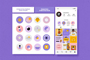Energetic Instagram Templates CANVA, a Social Media Template by AndrewPixel (Thumbnail 23 of 27)