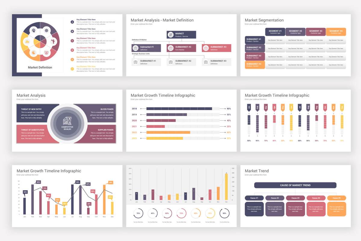 Comprehensive PowerPoint Bundle, a Presentation Template by SlideOne (Photo 10 of 81)