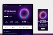 SAAS, Startup & Technology Website, a Wix Template by Kitteeh (Thumbnail 17 of 20)