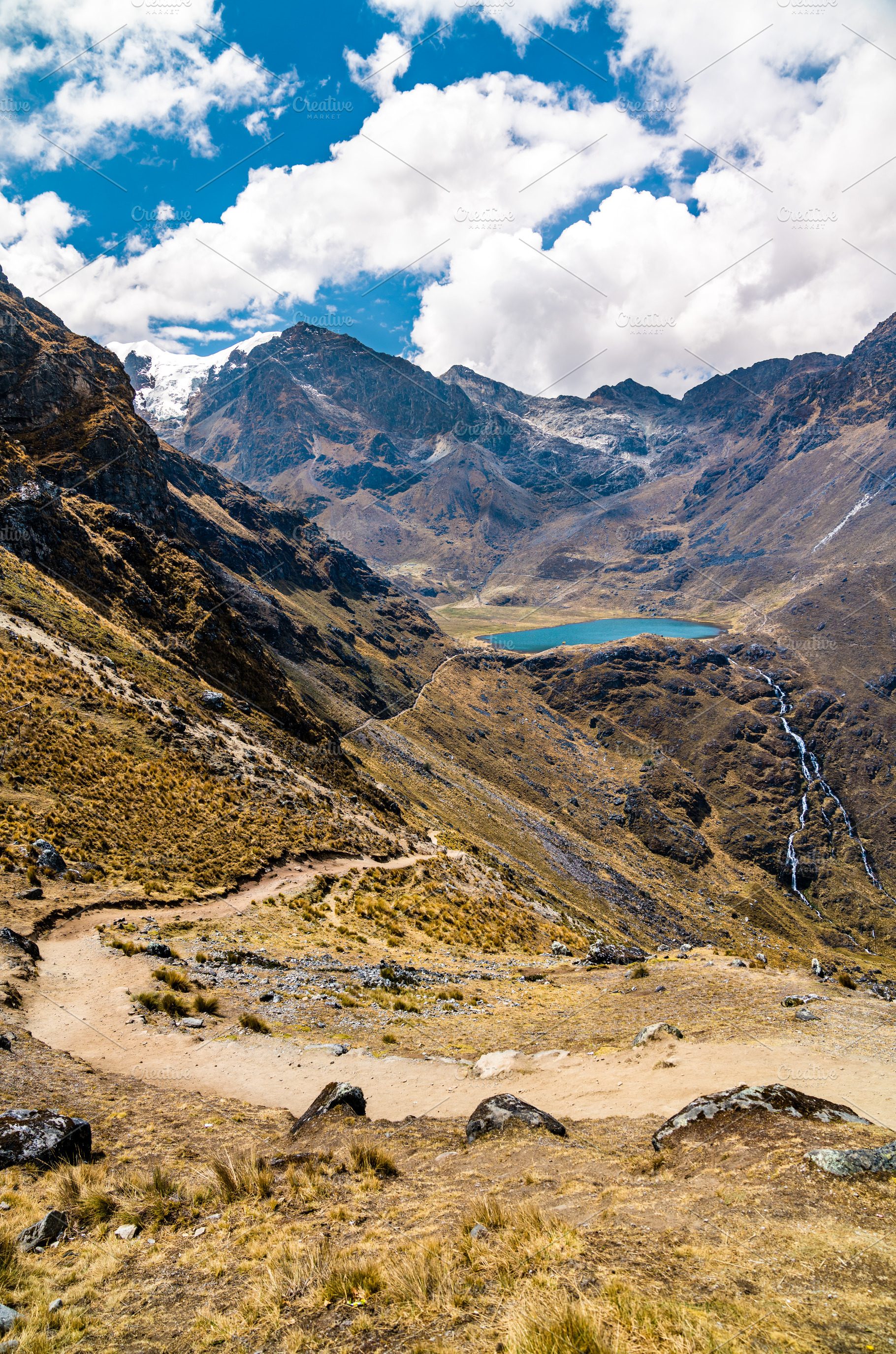 Hiking trail at Huaytapallana mountain in Huancayo, Peru, a Nature Photo by Leonid Andronov