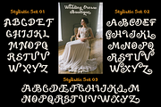 Eliavony Retro Script, a Script Font by madeDeduk (Thumbnail 5 of 8)