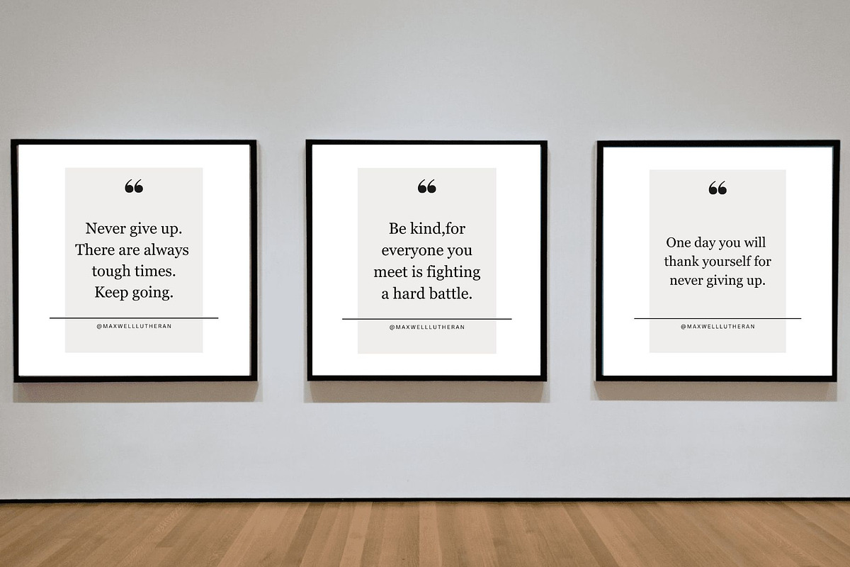 220 Inspiration Quotes for Instagram, a Social Media Template by Mishek Munene (Photo 13 of 15)