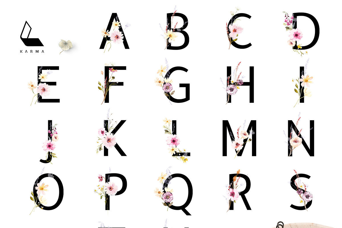 Flora | Watercolor Flower Collection, an Illustration by Karma (Photo 13 of 26)