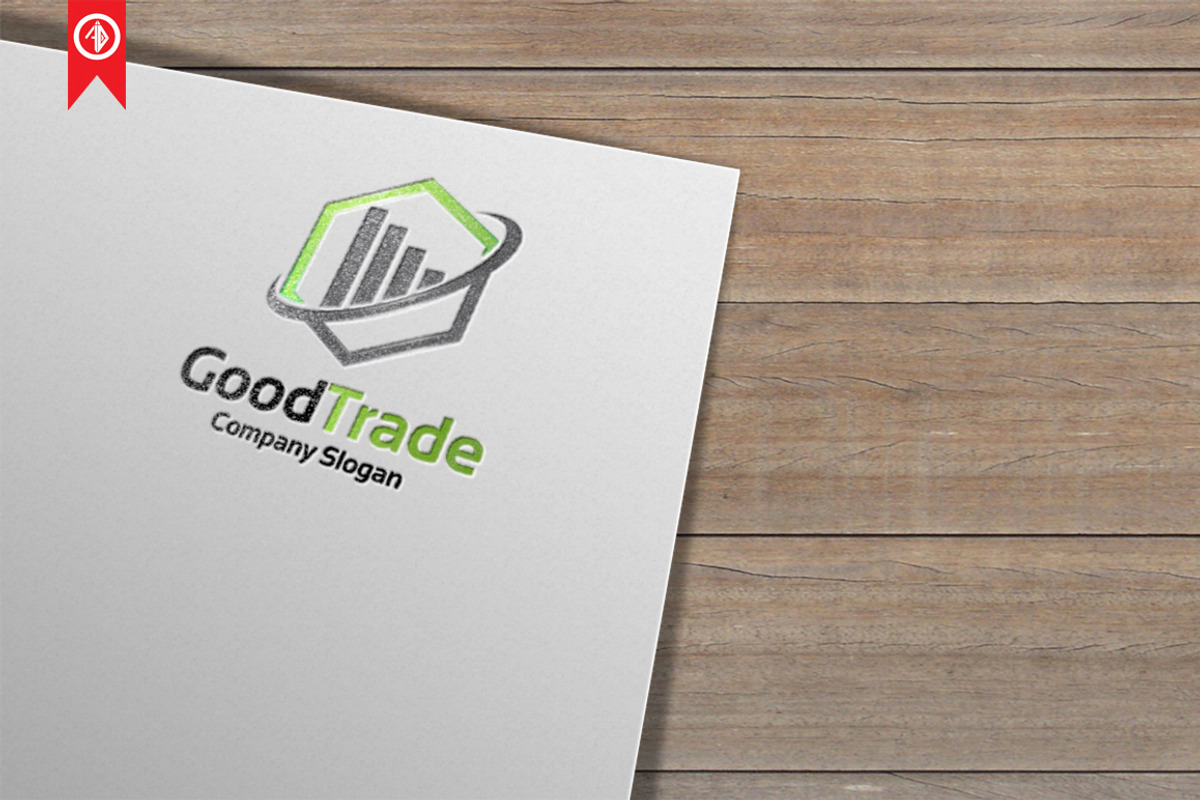 Good Trade / Chart - Logo Template, a Branding & Logo Template by Artha Desain (Photo 6 of 7)