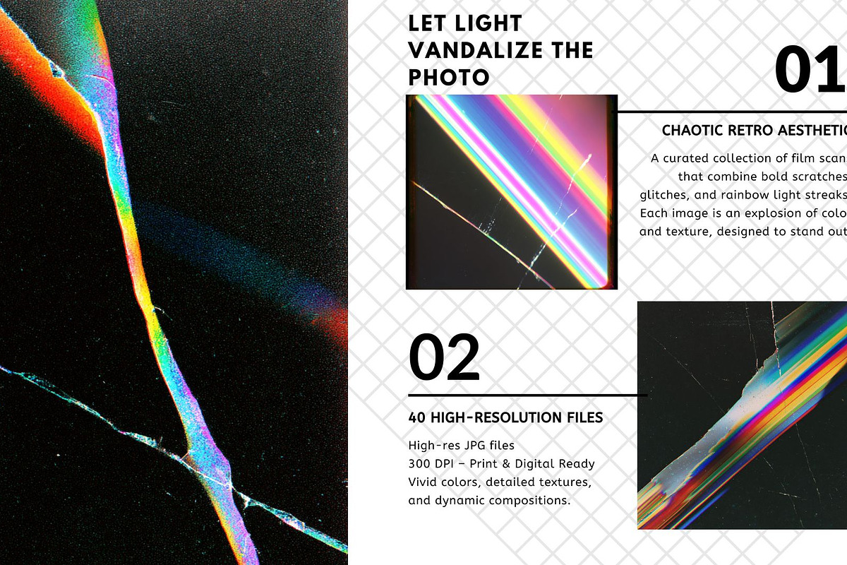 Spectral Glitch – Rainbow Film Scan, an Abstract Photo by Virgo Studio (Photo 3 of 6)