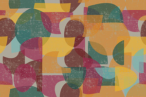 Mid Century Kaleidoscope, a Background Graphic by AAN Seamless Shop