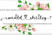 Perfect Script, a Script Font by Bosstype Studio (Thumbnail 6 of 8)