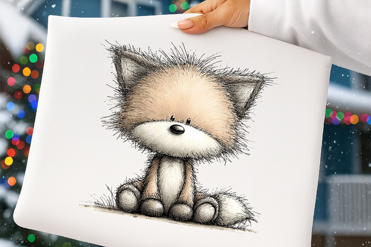 Cute Woodland Animals Clipart, an Illustration by Digital Artistic99 (Photo 10 of 11)