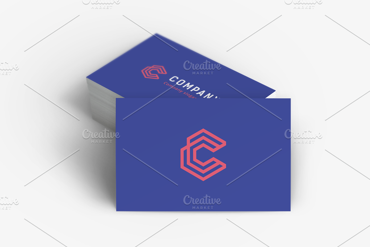 Company (Letter C Logo), a Branding & Logo Template by Vepix (Photo 6 of 7)