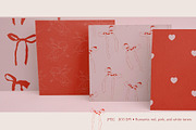 Valentine's patterns.Elegant Cards, a Decorative Illustration by NatalieArtsDenysenko (Thumbnail 4 of 7)