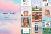 Unicorn Yoga - Social Pack, a Social Media Template by The Wedding Shop (Thumbnail 2 of 6)