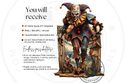 Spooky Halloween Characters Clipart, a Seasonal Illustration by ThatsDesign Art (Thumbnail 2 of 10)