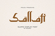 Sallafi - Arabic Font Style, a Font by Imoodev (Thumbnail 1 of 5)