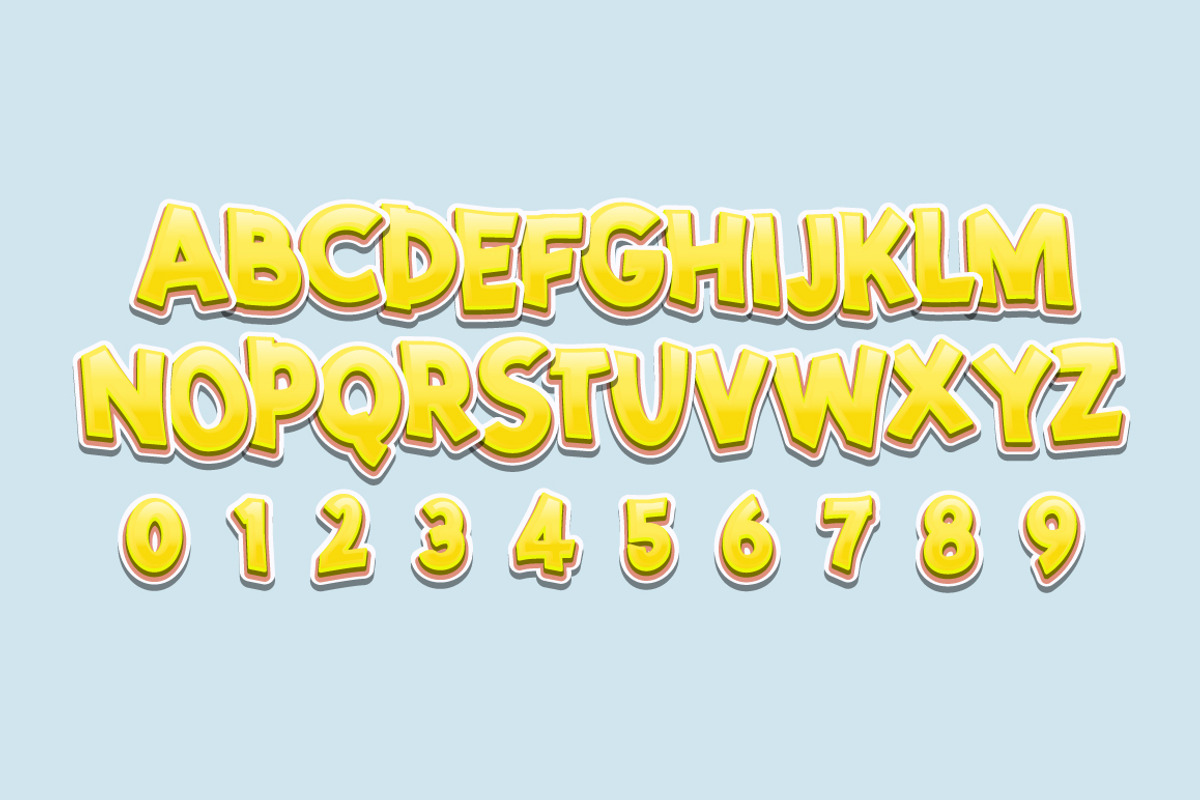 Orange font svg sale 50% preview 2