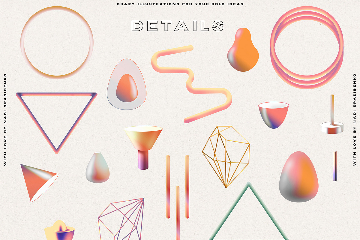 Hallucinations - 3D Illusion, an Object Graphic by nadispasibenko (Photo 10 of 17)