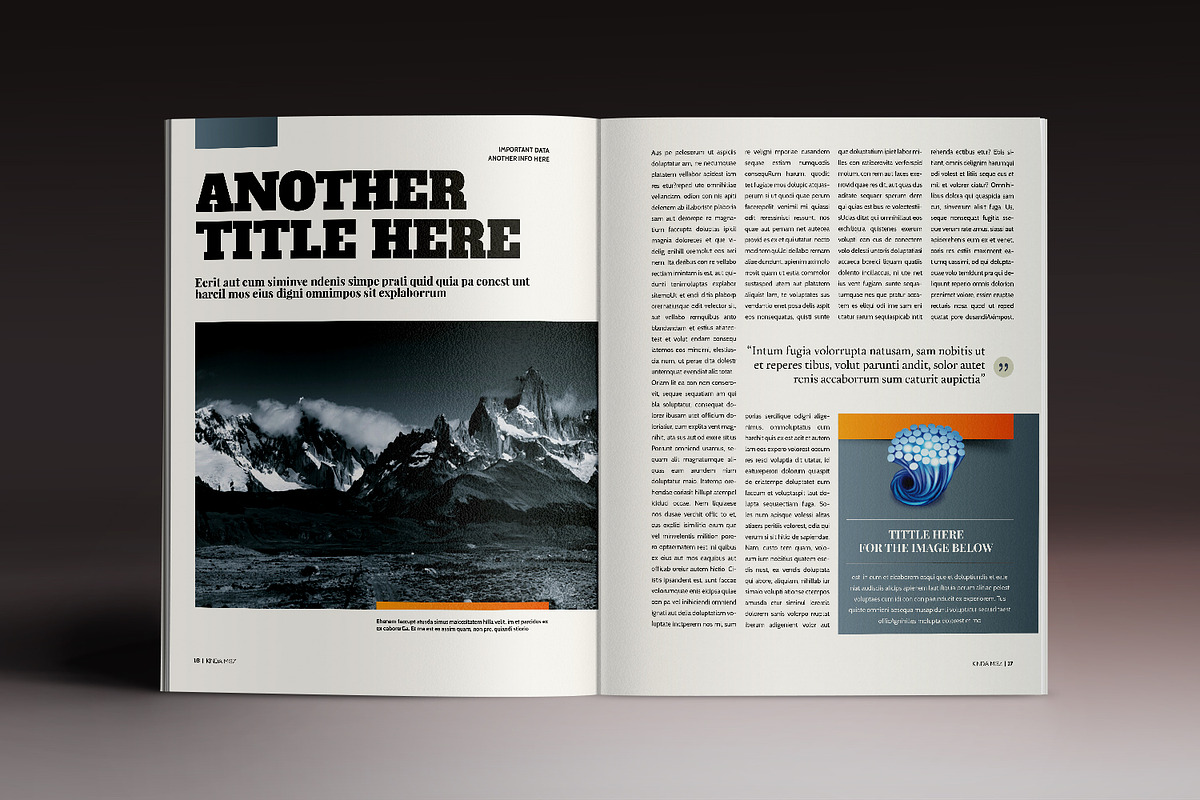 Kinda Magazine, a Magazine Template by Luuqas Design (Photo 7 of 16)
