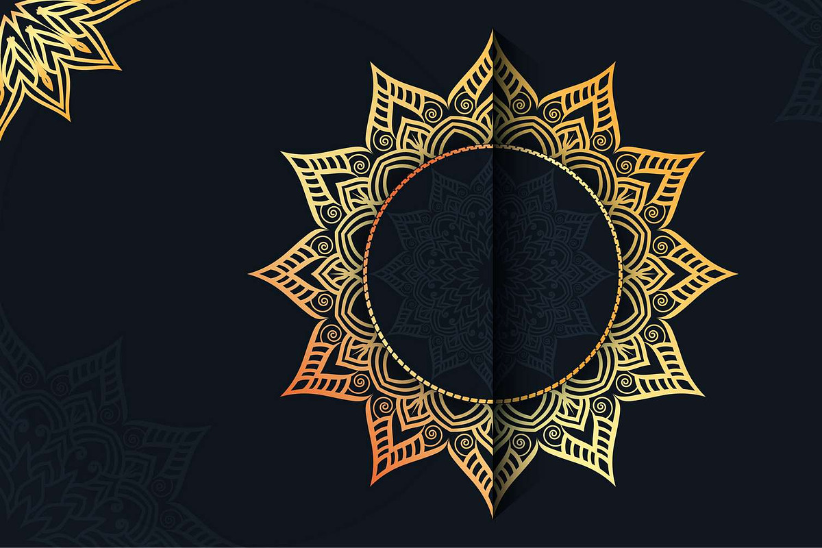 560+ Mandala Design Mega Collection, a Decorative Illustration by NJ Himel (Photo 102 of 289)