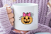Halloween Pumpkin Girl Cute Kids PNG, an Illustration by Daily.Designs (Thumbnail 3 of 5)
