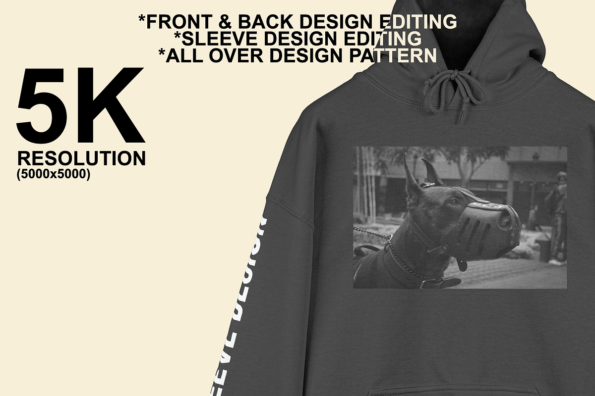 Gildan GI18500 Hanger Mockup, a Hoody Mockup by Infinity Mockups (Photo 6 of 10)
