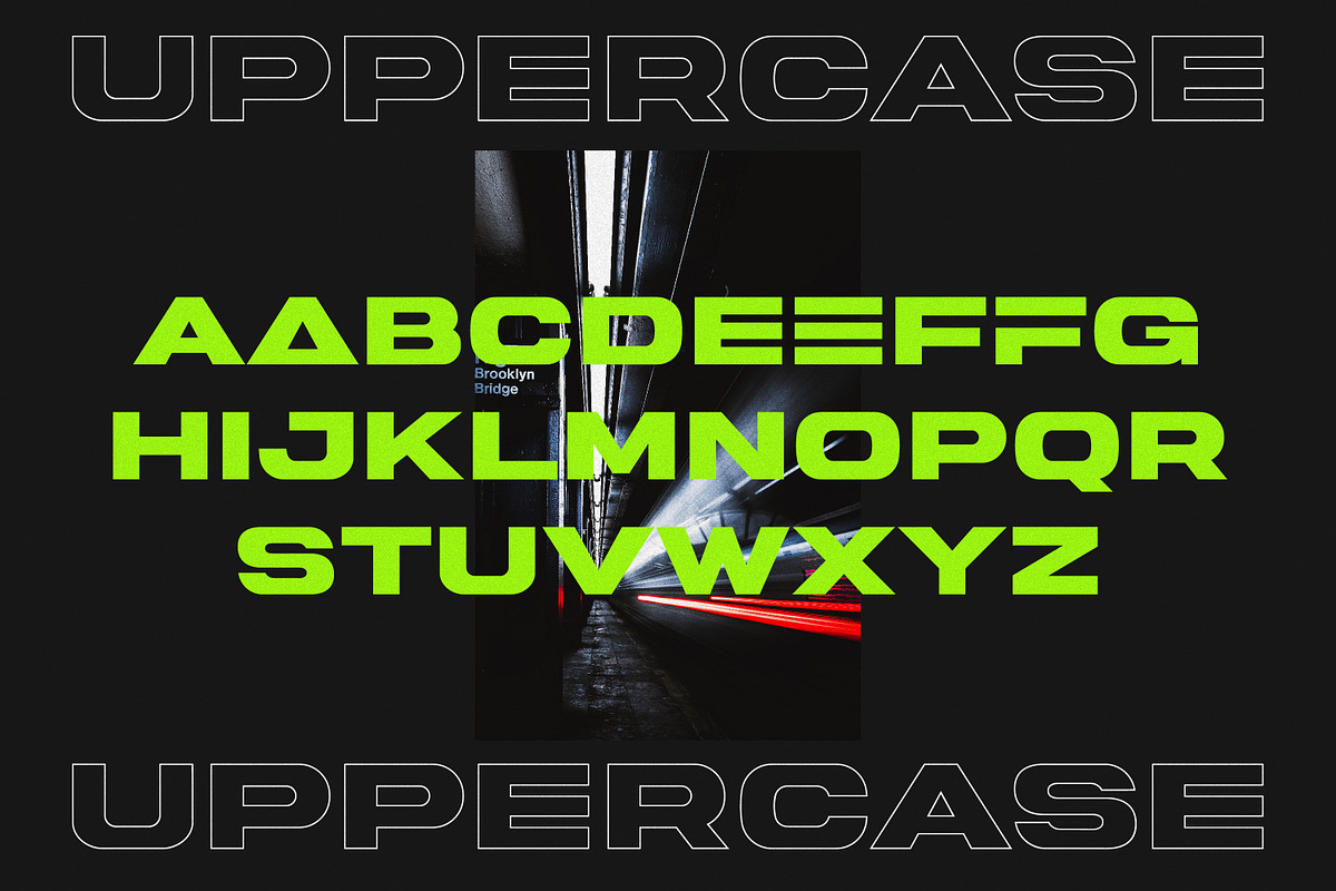 Rugen – All Caps Expanded, a Sans Serif Font by Variatype (Photo 7 of 11)