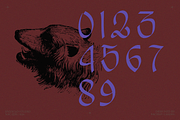 Emxage Aldsyb — Blackletter Font, a Blackletter Font by Enxyclo Studio (Thumbnail 15 of 18)