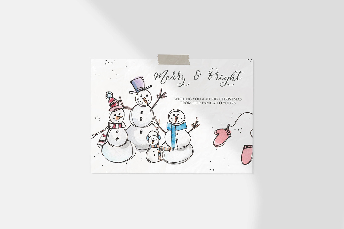 Build Your Own Cute Snowmen, an Illustration by Chelsea Bromley (Photo 6 of 6)