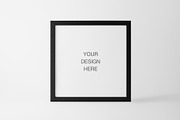 Black Square Frame Mockup, a Household Mockup by Shablon (Thumbnail 1 of 3)