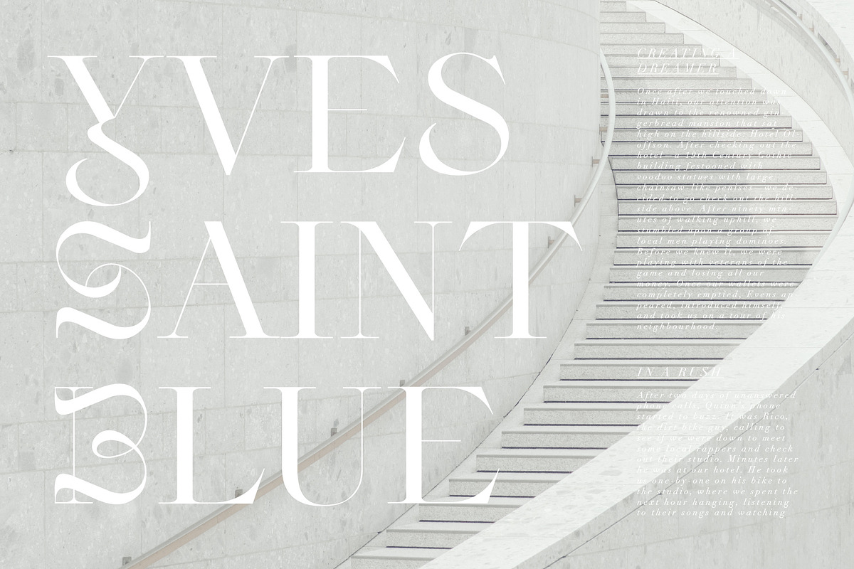 Yorker - Experimental Serif Typeface, a Serif Font by