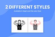 Fitness and Sports Icons, a Duotone Icon by Brickclay (Thumbnail 2 of 6)