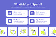 Animated Tech and Engineering Icons, an Outline Icon by Creative Stall (Thumbnail 2 of 4)