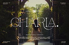 Charla - Modern Serif Typeface