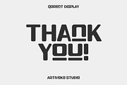 Qorent Display Bold Sans, a Sans Serif Font by Artiveko (Thumbnail 8 of 8)