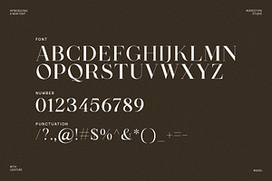 Slovika Elegant Serif Font