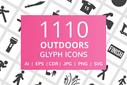1110 Outdoors Glyph Icons, an Icon by IconBunny (Thumbnail 1 of 6)