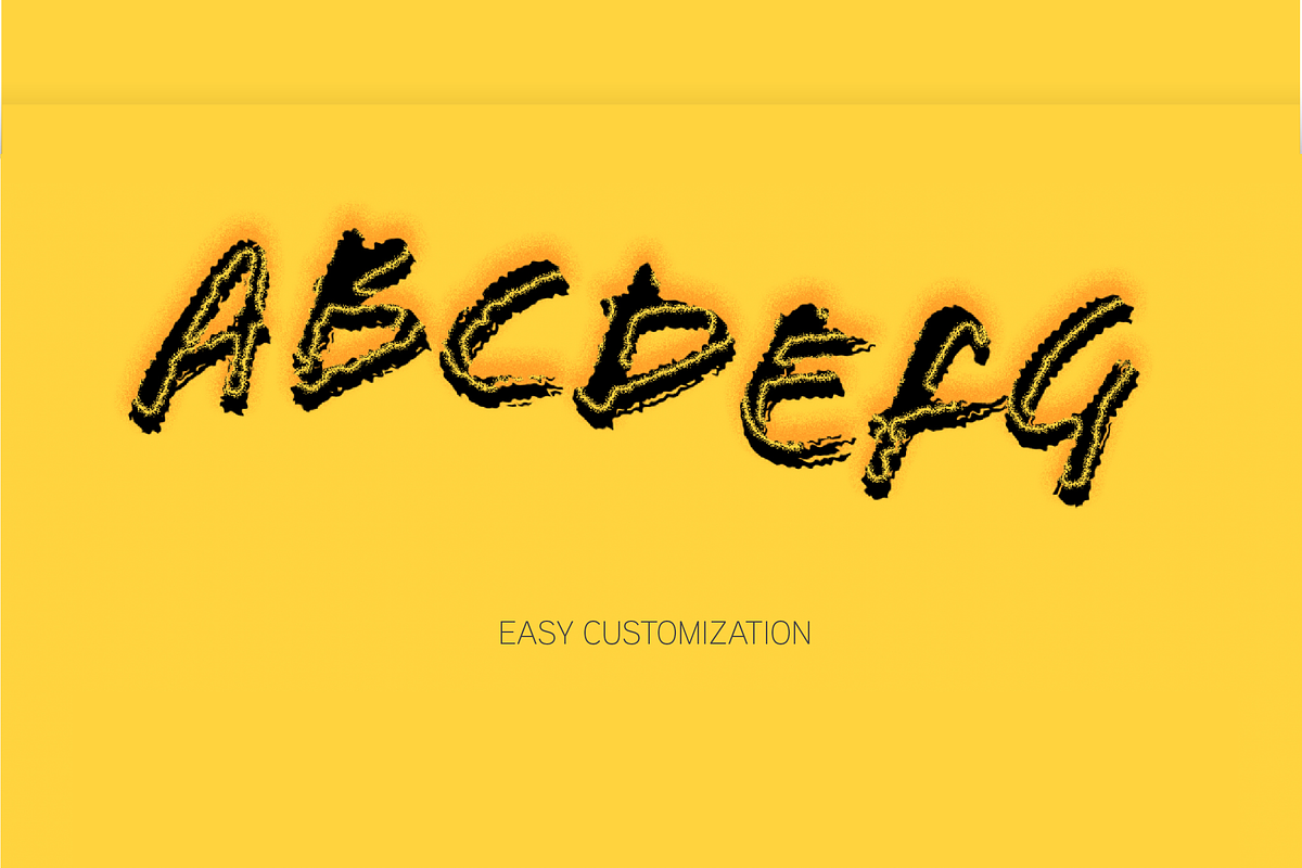 Grunge Marker Scribble Text Effect preview 2